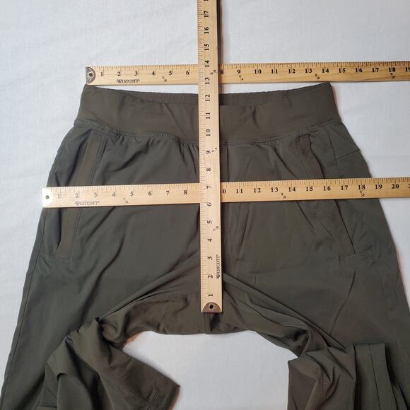 Lululemon Men's Size M Great Wall Pant 32" Dark Olive M5903S - Picture 2 of 8